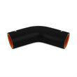 Load image into Gallery viewer, Mishimoto 2.5 Inch Black 45 Degree Coupler - Installation View