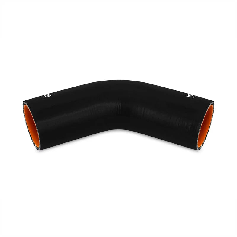 Mishimoto 2.5 Inch Black 45 Degree Coupler - Installation View