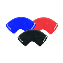 Load image into Gallery viewer, Mishimoto 2.5 Inch Black 90 Degree Coupler - Main Product View