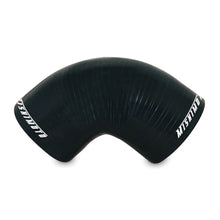 Load image into Gallery viewer, Mishimoto 2.5 Inch Black 90 Degree Coupler - Back View