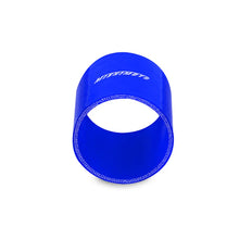Load image into Gallery viewer, Mishimoto 2.5 Inch Blue Straight Coupler - Side View