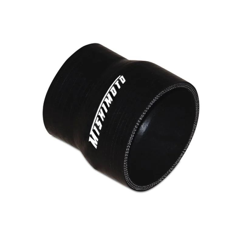 Mishimoto 2.5 to 3.0 Inch Black Transition Coupler - Side View