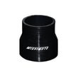 Load image into Gallery viewer, Mishimoto 2.5 to 3.0 Inch Black Transition Coupler - Detail View