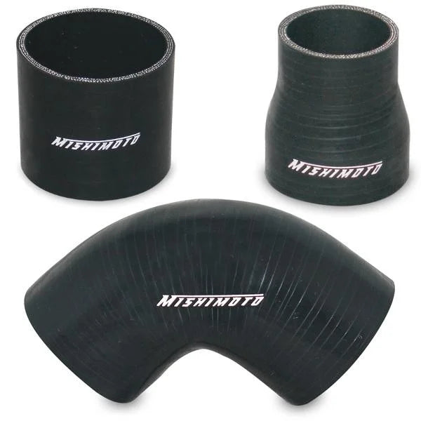 Mishimoto 2.5in. 90-Degree Coupler Green - Main Product View