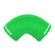 Load image into Gallery viewer, Mishimoto 2.5in. 90-Degree Coupler Green - Side View