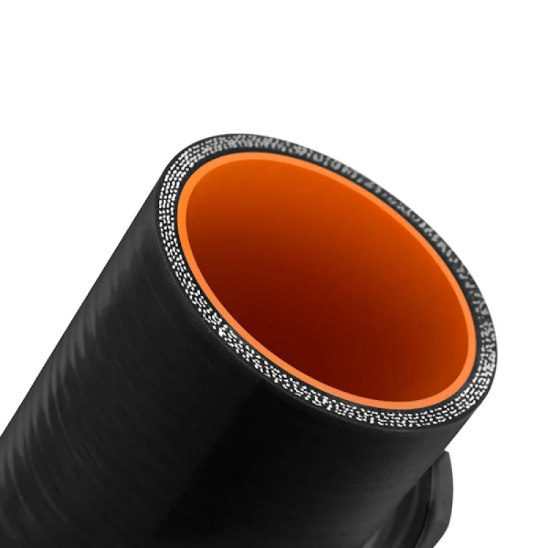 Mishimoto 2.5in Black Silicone Coupler w/ 1/8in NPT Bung - Installation View