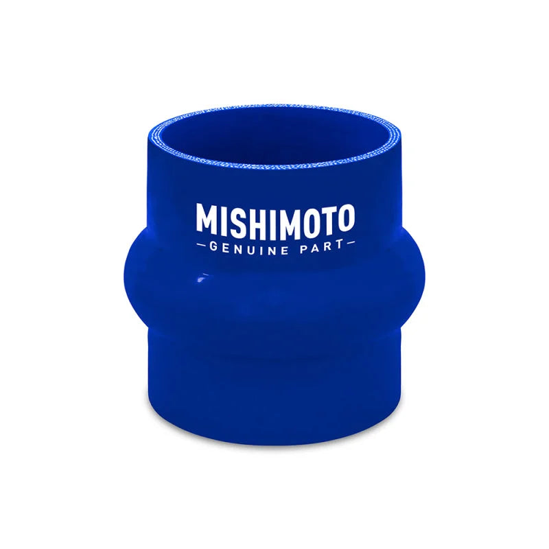 Mishimoto 2.75in. Hump Hose Silicone Coupler - Blue - Main Product View