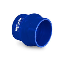 Load image into Gallery viewer, Mishimoto 2.75in. Hump Hose Silicone Coupler - Blue - Side View