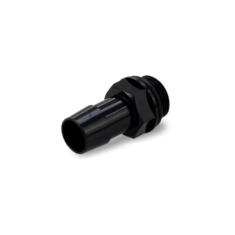 Mishimoto 2pcs. M20x1.5 5/8in Aluminum Catch Can Fittings - Black - Installation View