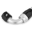 Load image into Gallery viewer, Mishimoto 3 Ft Stainless Steel Braided Hose w/ -10AN Fittings - Side View