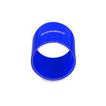 Load image into Gallery viewer, Mishimoto 3.0 Inch Blue Straight Coupler - Side View