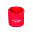 Load image into Gallery viewer, Mishimoto 3.0 Inch Red Straight Coupler - Detail View