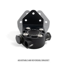Load image into Gallery viewer, Mishimoto 3/4 - 16 Thread Remote Oil Filter Mount - Black - Installation View