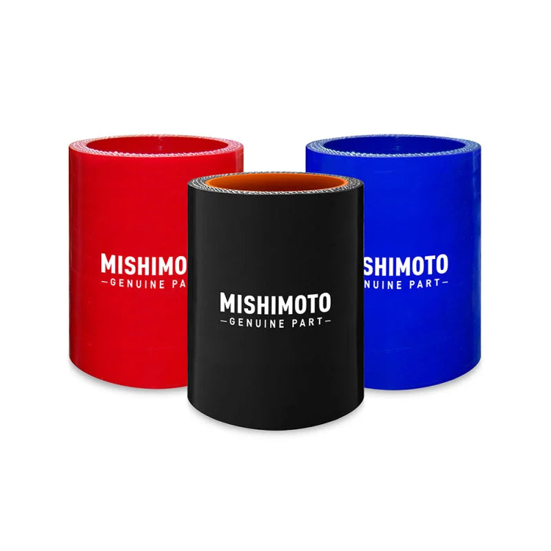 Mishimoto 3.5 Inch Straight Coupler -  Black - Main Product View