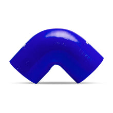 Load image into Gallery viewer, Mishimoto 3.5in. 90 Degree Coupler - Blue - Main Product View