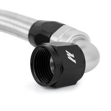 Load image into Gallery viewer, Mishimoto 4 Ft Stainless Steel Braided Hose w/ -10AN Fittings - Side View