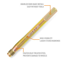 Load image into Gallery viewer, Mishimoto 4-Piece M12 &amp; M14 Wheel Hanger Set - Side View