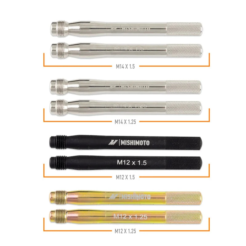 Mishimoto 4-Piece M12 & M14 Wheel Hanger Set - Back View