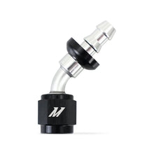Load image into Gallery viewer, Mishimoto 45 Degree Push Lock Fitting - 4AN - Main Product View