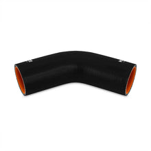 Load image into Gallery viewer, Mishimoto 4in. 45 Degree Silicone Coupler - Black - Main Product View