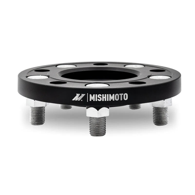 Mishimoto 5X114.3 20MM Wheel Spacers - Black - Installation View