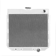 Load image into Gallery viewer, Mishimoto 67-69 Ford Mustang X-Line Performance Aluminum Radiator - Side View