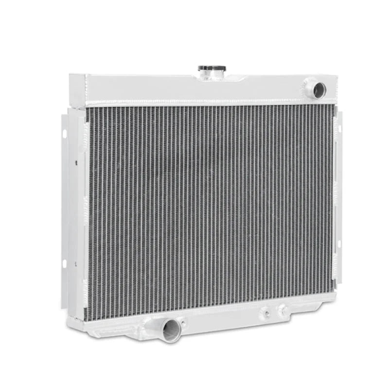 Mishimoto 68-70 Ford Mustang Big Block X-Line Aluminum Radiator - Back View
