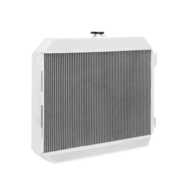 Mishimoto 68-73 Dodge Charger Big Block X-Line Aluminum Radiator - Back View