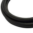Load image into Gallery viewer, Mishimoto 6Ft Stainless Steel Braided Hose w/ -6AN Fittings - Black - Side View