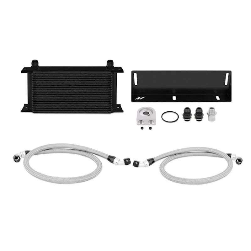 Mishimoto 79-93 Ford Mustang 5.0L Oil Cooler Kit - Black - Main Product View