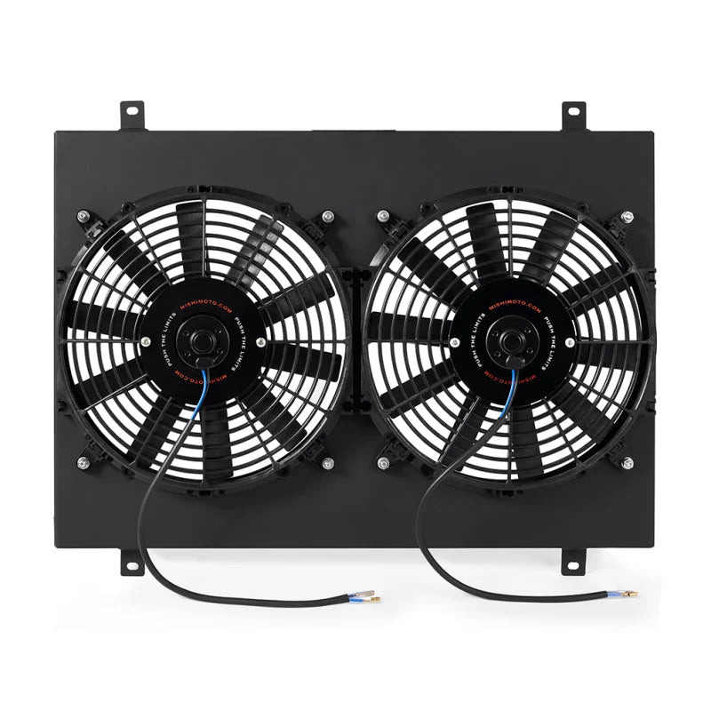 Mishimoto 79-93 Ford Mustang Aluminum Fan Shroud Black - Main Product View