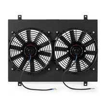 Load image into Gallery viewer, Mishimoto 79-93 Ford Mustang Aluminum Fan Shroud Black - Main Product View