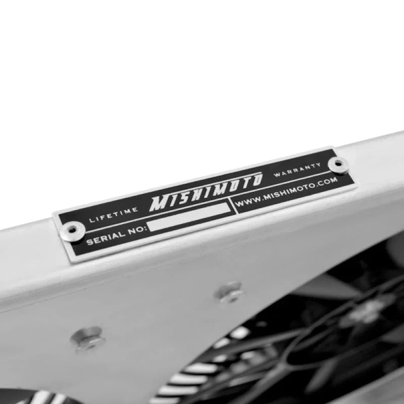 Mishimoto 79-93 Ford Mustang Aluminum Fan Shroud Kit - Side View