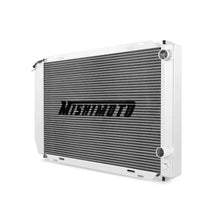 Load image into Gallery viewer, Mishimoto 79-93 Ford Mustang Manual Aluminum Radiator - Installation View