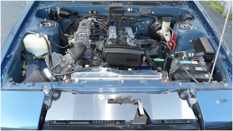 Mishimoto 83-87 Toyota Corolla Manual Aluminum Radiator - Additional View 5