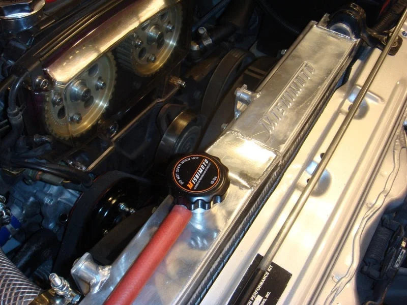 Mishimoto 83-87 Toyota Corolla Manual Aluminum Radiator - Additional View 9