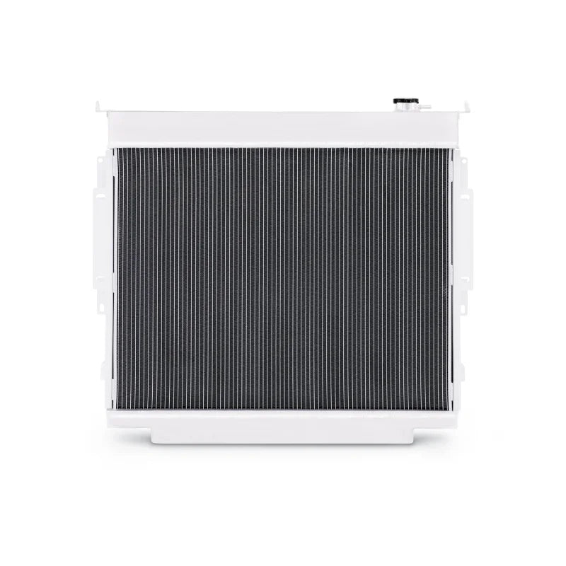 Mishimoto 83-94 Ford 6.9L/7.3L IDI Diesel Aluminum Radiator - Back View