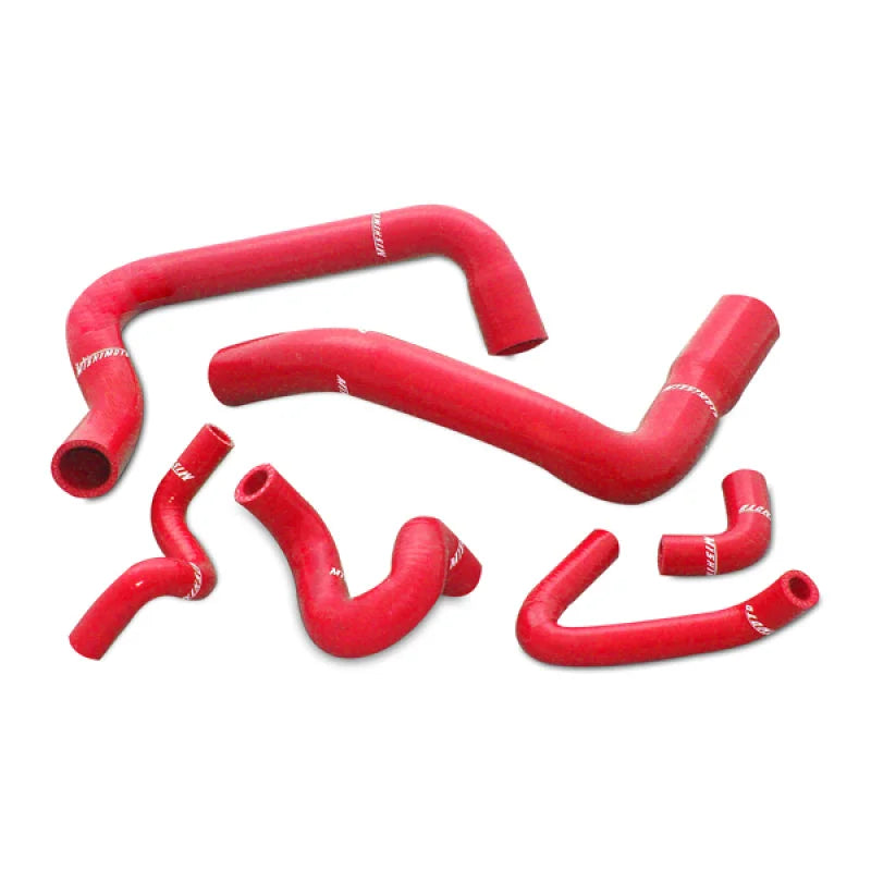Mishimoto 86-93 Ford Mustang Red Silicone Hose Kit - Main Product View