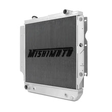 Load image into Gallery viewer, Mishimoto 87-06 Jeep Wrangler (Does Not Fit 2010 Wrangler) YJ &amp; TJ Aluminum Performance Radiator - Side View
