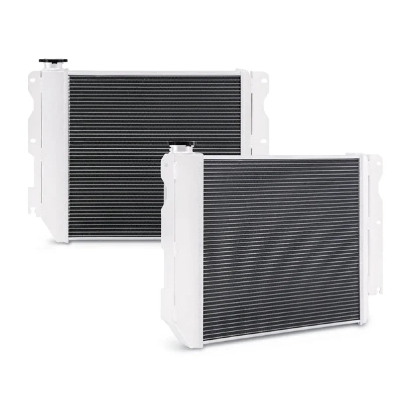 Mishimoto 87-06 Jeep Wrangler YJ & TJ w/ LS Swap Aluminum Performance Radiator - Side View