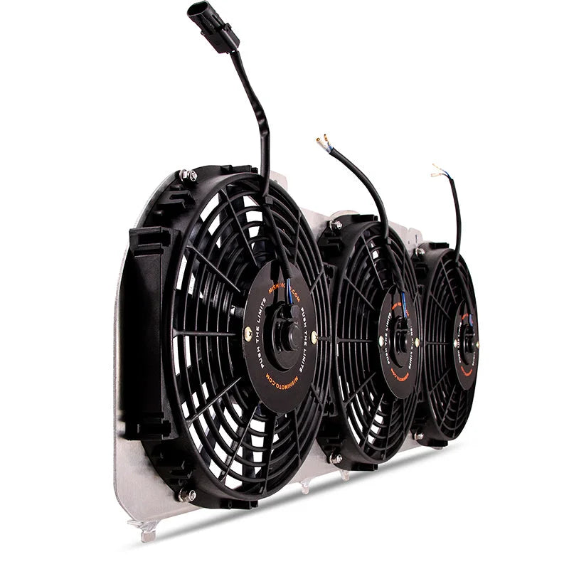 Mishimoto 89-01 Jeep Cherokee XJ 4.0L Performance Aluminum Fan Shroud w/o Controller - Detail View