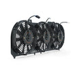 Load image into Gallery viewer, Mishimoto 89-01 Jeep Cherokee XJ 4.0L Performance Aluminum Fan Shroud w/o Controller - Black - Side View