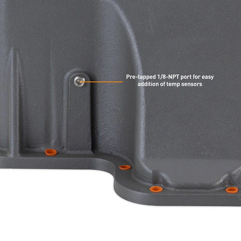 Mishimoto 89-10 Powerstroke E4OD 4R100 5R110 Trans Pan Cast GR - Additional View 7