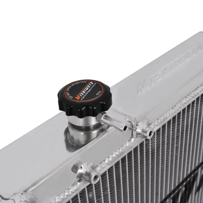 Mishimoto 89-93 Toyota Celica GT4 Manual Performance Aluminum Radiator - Side View