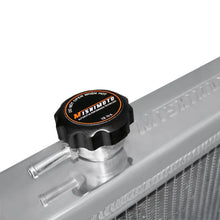 Load image into Gallery viewer, Mishimoto 89-94 Nissan 240sx S13 SR20DET X-LINE (Thicker Core) Aluminum Radiator - Back View