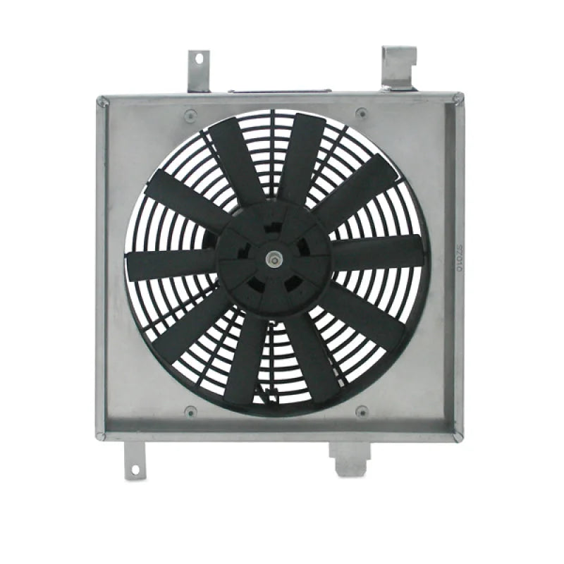 Mishimoto 90-93 Acura Integra Aluminum Fan Shroud Kit - Side View