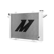 Load image into Gallery viewer, Mishimoto 90-93 Dodge Ram w/ 5.9L Cummins Engine Polished Aluminum Performance Radiator - Side View