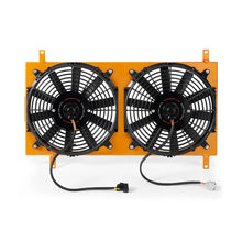 Load image into Gallery viewer, Mishimoto 90-97 Mazda Miata Aluminum Fan Shroud Gold - Main Product View