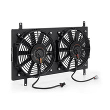 Load image into Gallery viewer, Mishimoto 90-97 Mazda Miata Aluminum Fan Shroud Kit - Black - Side View