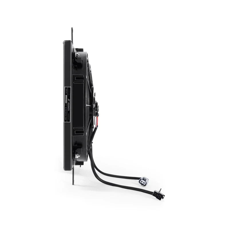 Mishimoto 90-97 Mazda Miata Aluminum Fan Shroud Kit - Black - Detail View